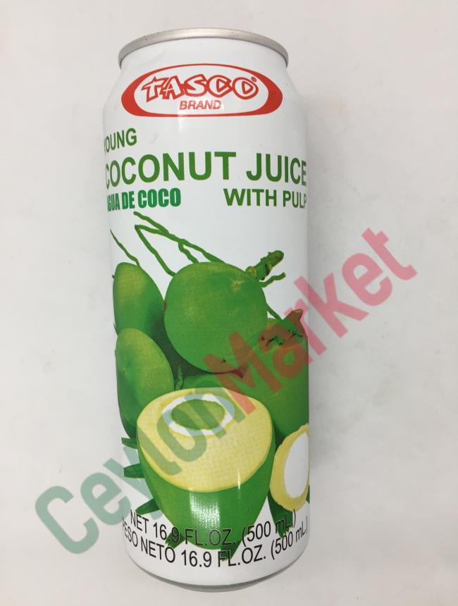 44738209564_1 CHAOKOH YOUNG COCONUT JUICE WITH PULP 350ML - Image 1