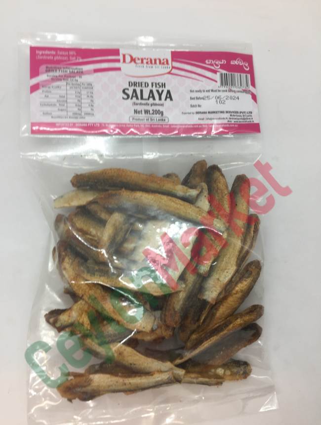 4796001364734_1 DERANA DRIED FISH SALAYA 200G - Image 1