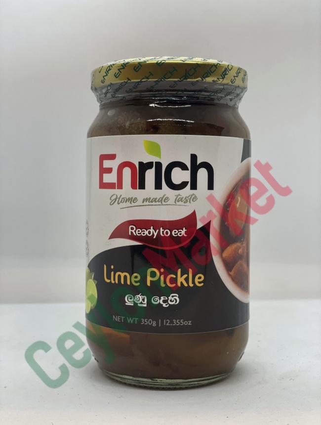 4796003095704_1 ENRICH LIME PICKLE 350G - Image 1