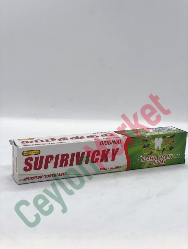 4792172002031_1 SIDDHALEPA SUPIRIVICKY TOOTHPASTE 70G - Image 1
