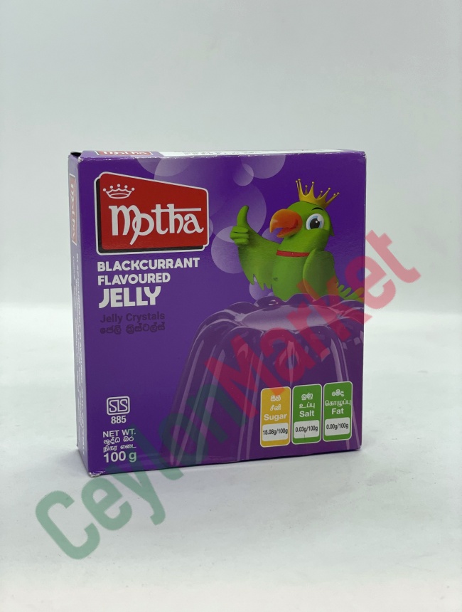 4792551000047_1 MOTHA JELLY BLACKCURRANT FLAVOURED 100G - Image 1