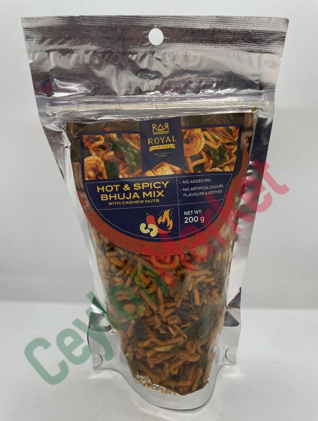 4796000487885_1 ROYAL HOT & SPICY BHUJA MIX 200G - Image 1
