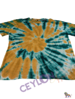 CEYLON APPAREL UNISEX TIE DYE BATIK T SHIRT SIZE (XL) 300501 - Image 3
