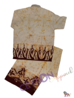 CEYLON APPAREL MENS BATIK SARONG AND T SHIRT SIZE ( L) 400001 - Image 2