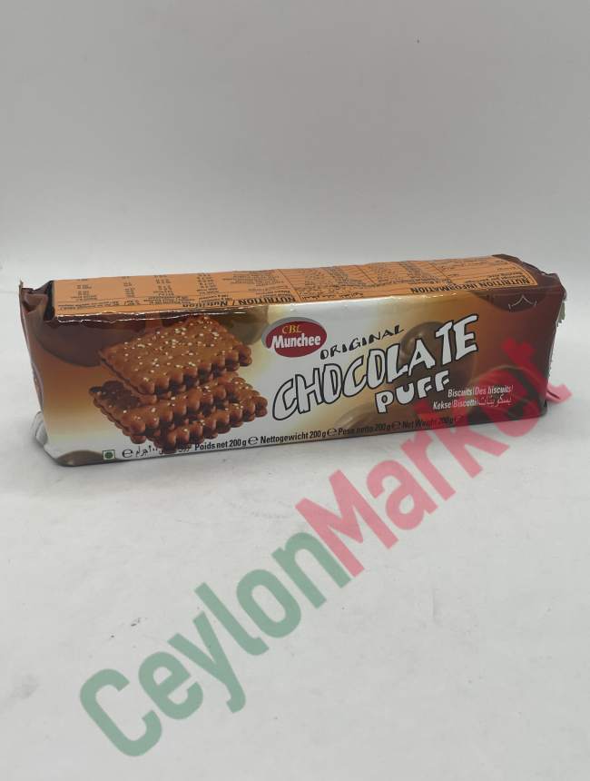 8888101271404_1 MUNCHEE CHOCOLATE PUFF 200G - Image 1