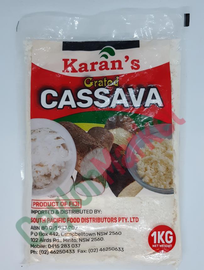 KARAN'S GRATED CASSAVA 1KG KARAN'S GRATED CASSAVA 1KG