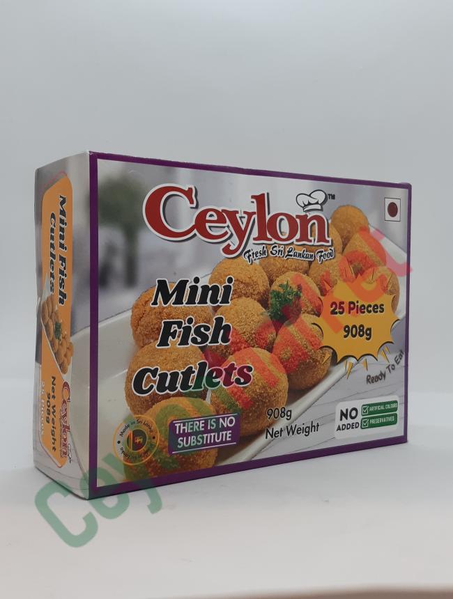 CEYLON MINI FISH CUTLETS 25PCS 908G CEYLON MINI FISH CUTLETS 25PCS 908G
