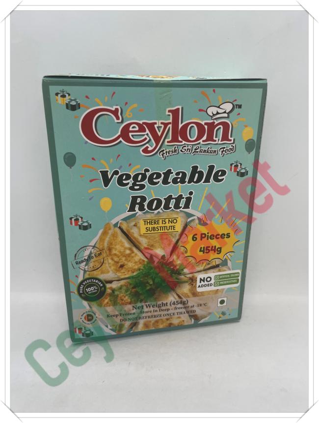 CEYLON VEGETABLE ROTTI 6PCS - 454G CEYLON VEGETABLE ROTTI 6PCS - 454G