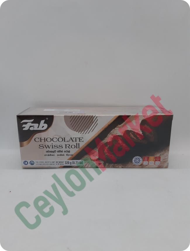 FAB CHOCOLATE SWISS ROLL 320G FAB CHOCOLATE SWISS ROLL 320G