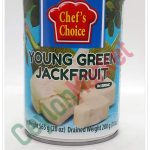 CHEF'S CHOICE YOUNG GREEN JACKFRUIT IN BRINE 565G