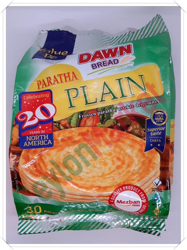 DAWN ROTI PARATA PLAIN 30PC DAWN ROTI PARATA PLAIN 30PC