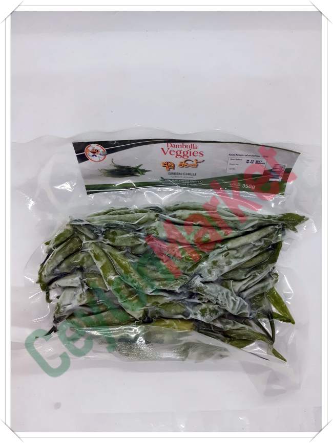 DAMBULLA VEGGIES GREEN CHILLI 350G DAMBULLA VEGGIES GREEN CHILLI 350G