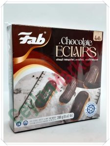 FAB CHOCOLATE ECLAIRS (4 IN ONE PACK) 280G