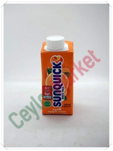 SUNQUICK ORANGE FRUIT DRINK 200ML