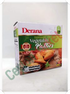 DERANA SAVOURY VEGETABLE PATTIES 400G