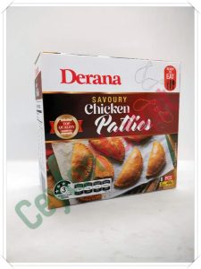 DERANA SAVORY CHICKEN PATTY 400G
