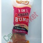 COMFY FOOD 3 IN 1 CREAM BUN 150G