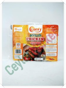 COMFY ZIZZLE DEVILLED CHICKEN SAUSAGE 300G