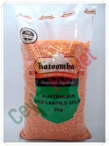 KATOOMBA RED LENTIL SPLIT 2KG